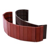 TRANSFORM TRAPLAST palisáda 19 x 2,1x 101 cm, rovná, Cihlová